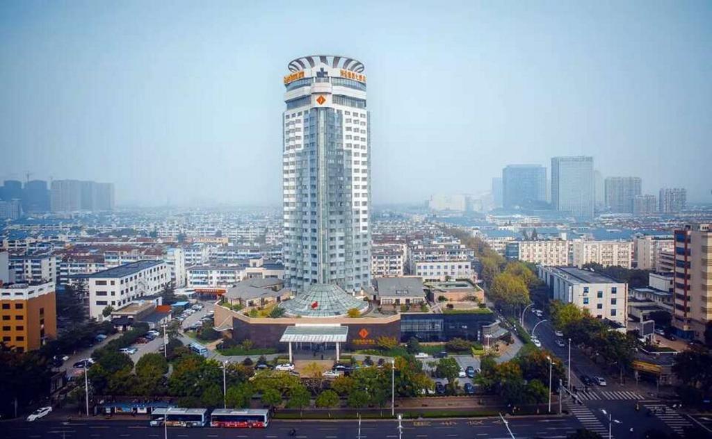 Vienna International Hotel Suzhou University Town Bagian luar foto